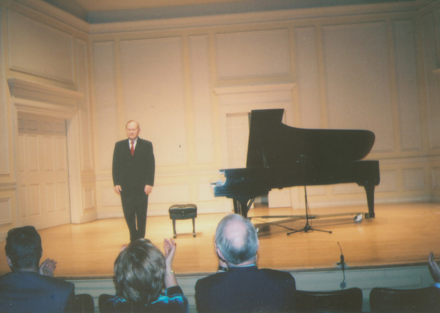 In concert a the Coolidge Auditorium, Library of Congress, Washington, DC, 2005.